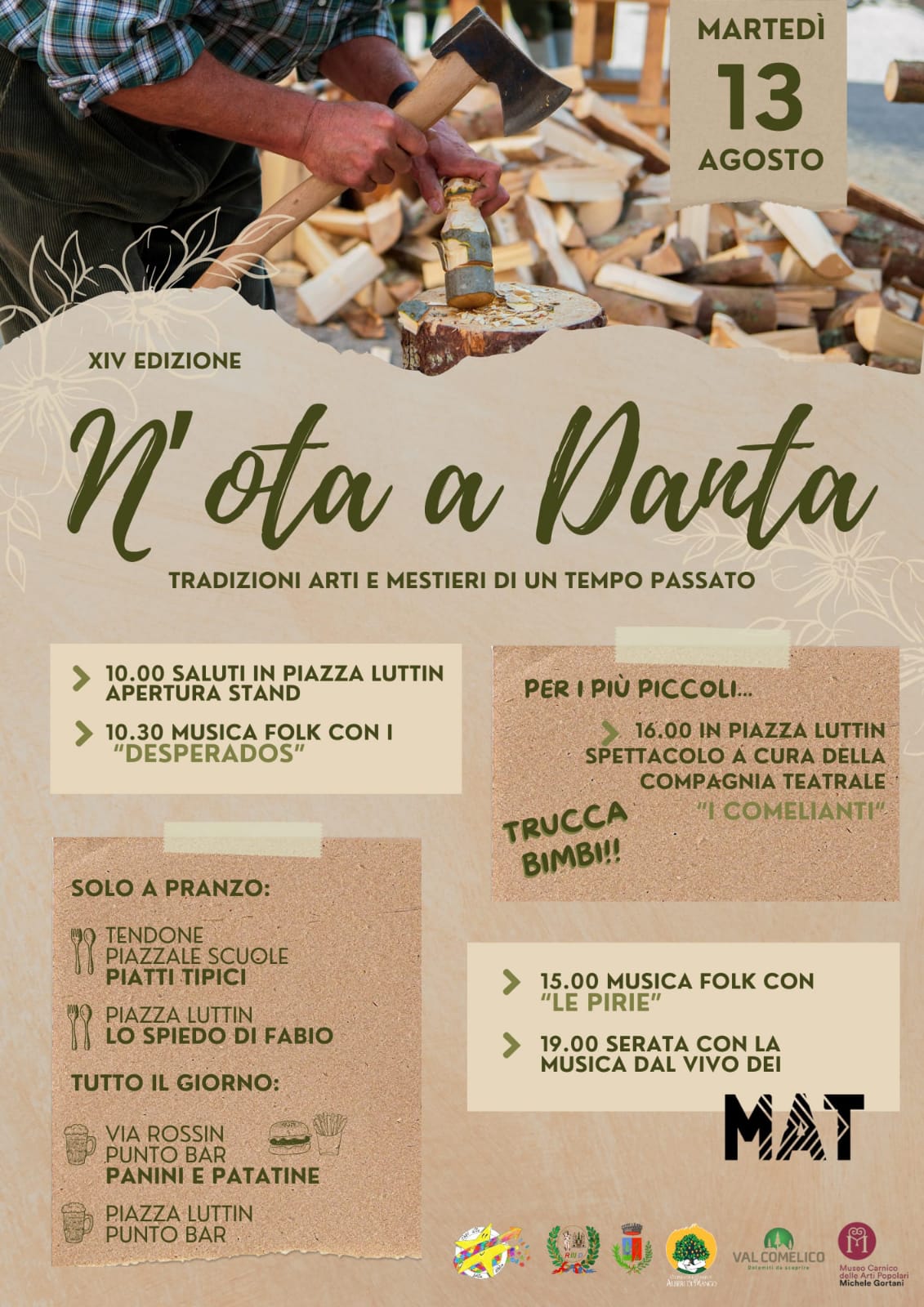 N'ota a Danta. Tradizioni, arti e mestieri di un tempo passato